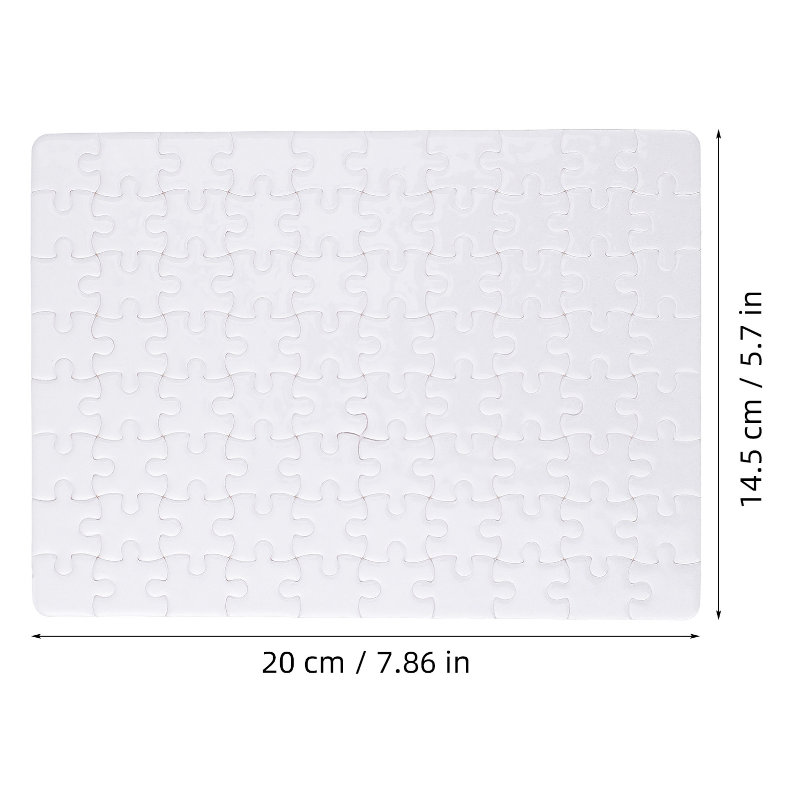 Blank Jigsaw Puzzle Sheets – 4 - Puzzle Blank White 评论和价格