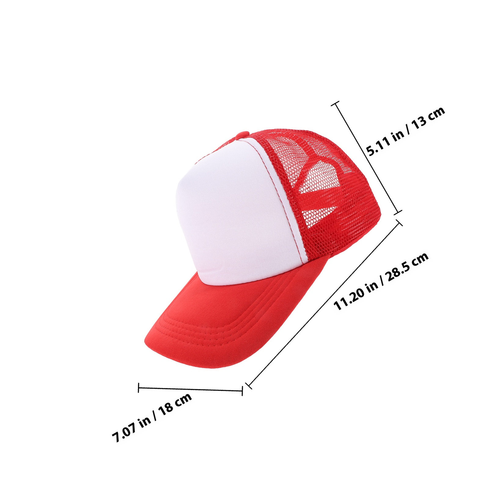 10Pcs Blank Baseball Hat Mesh  - Hat Sublimation Blank 评论和价格