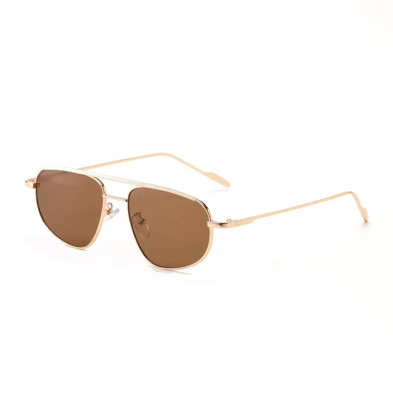 Men Sunglasses Metal Frame Squ - Metal Photo Panel 评论和价格