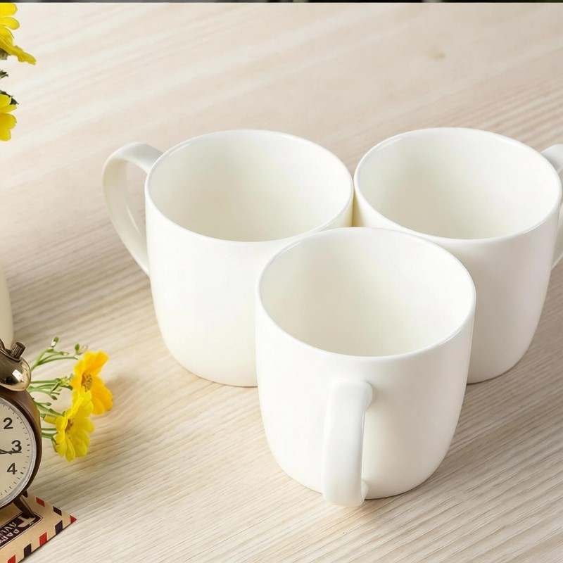 300ML, 3pcs/lot, plain white b - Sublimation Mug White 评论和价格