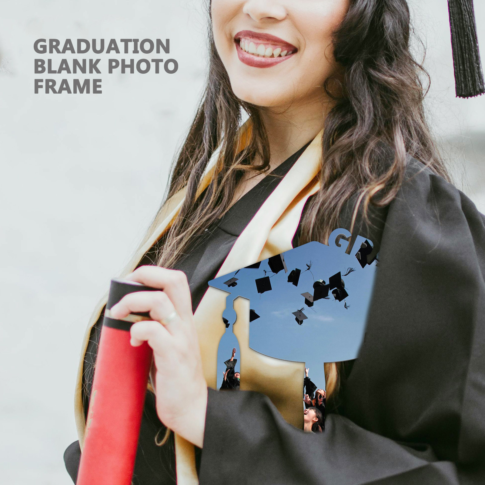 Graduation Hat Digital Photo F - Hat Sublimation Blank 评论和价格