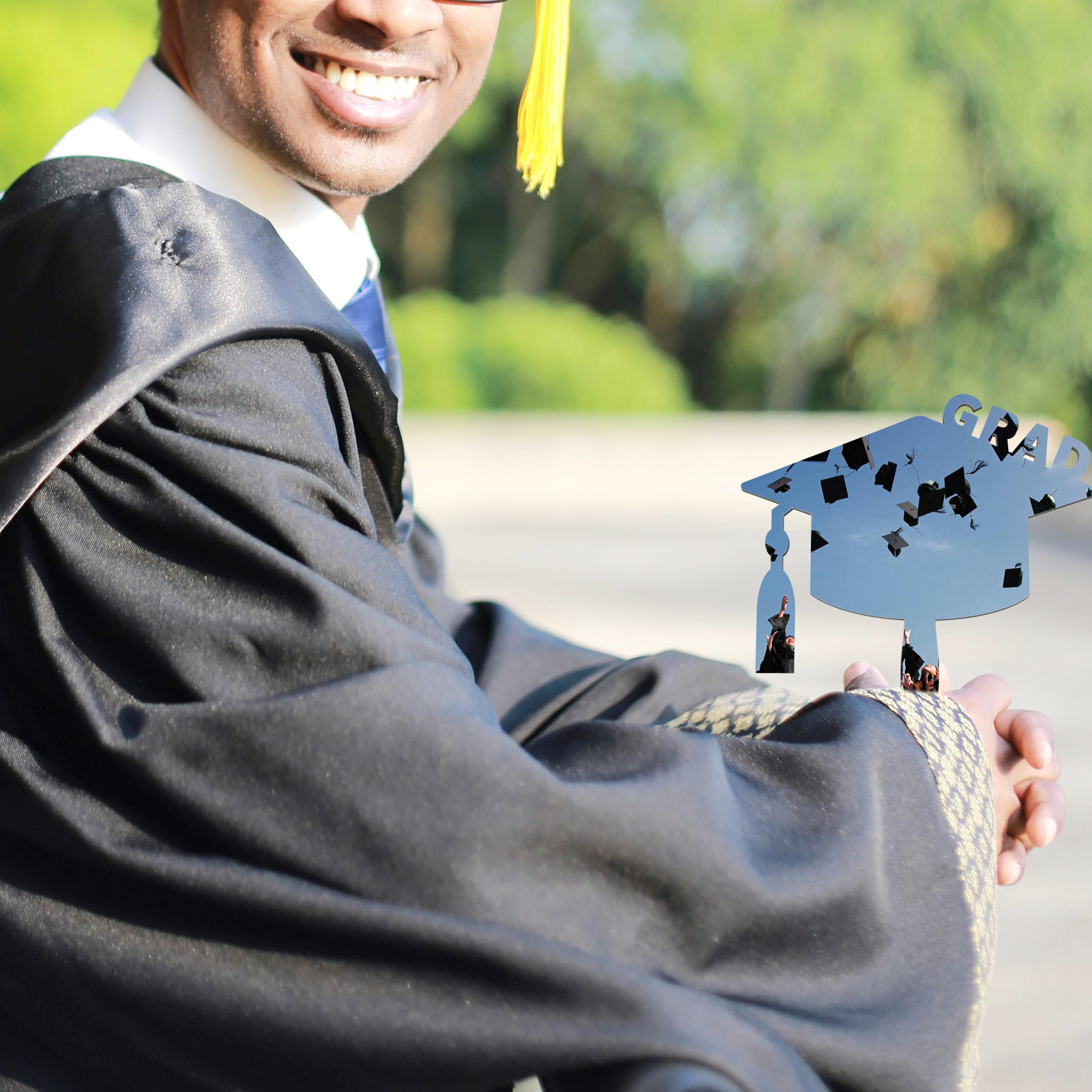 Graduation Hat Digital Photo F - Hat Sublimation Blank 评论和价格