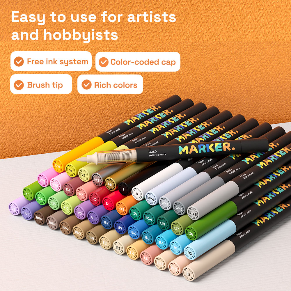 Acrylic Paint Marker Pens Set  - Copic Marker Classic 评论和价格